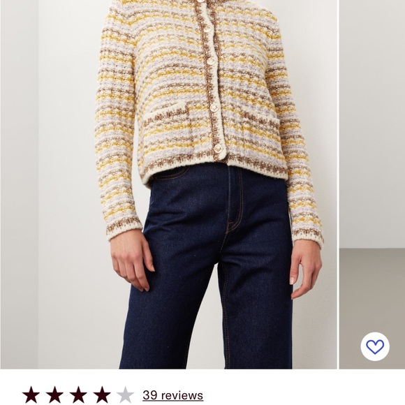 ba&sh Multicolor Striped Cardigan - Picture 5 of 10